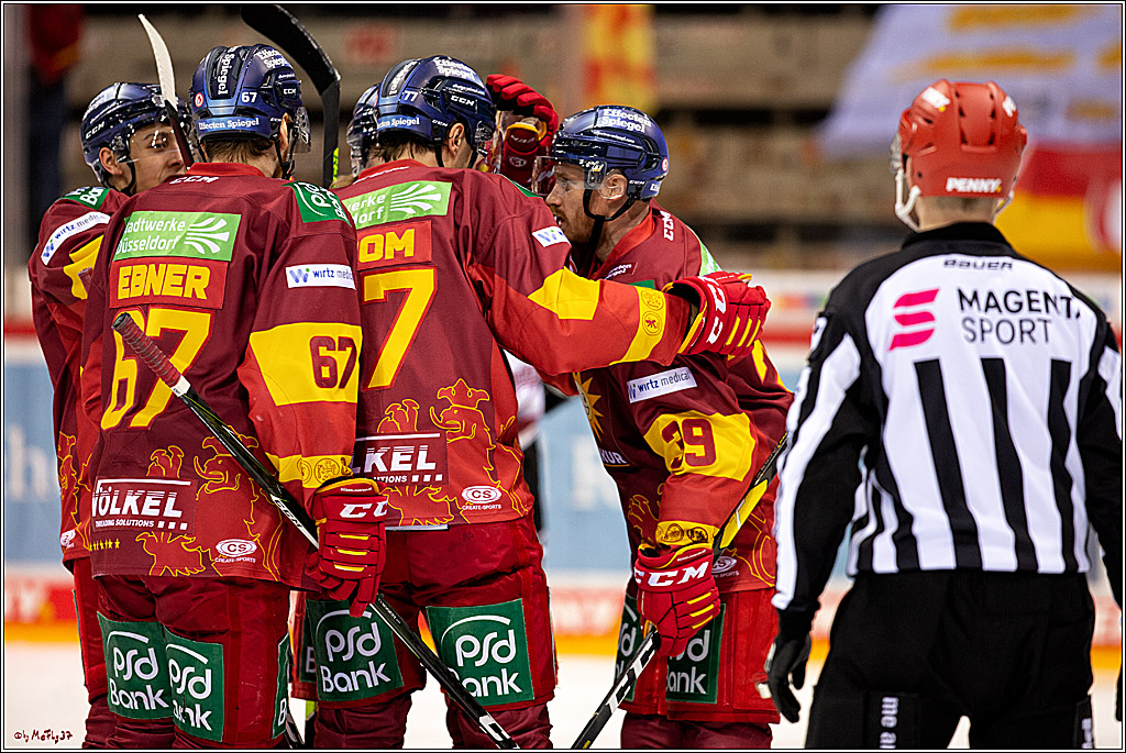 PENNY DEL;  Duesseldorfer EG - Koelner Haie; Duesseldorf, 21.02.2021